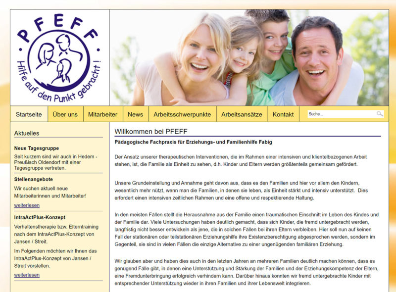PFEFF - Pädagogische Fachpraxis für Erziehungs- und Familienhilfe Fabig