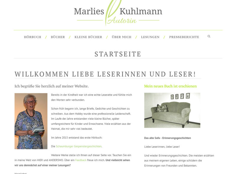 Marlies Kuhlmann - Autorin