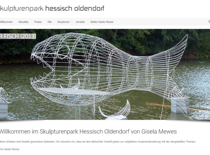 Skulpturenpark Hessisch Oldendorf von Gisela Mewes